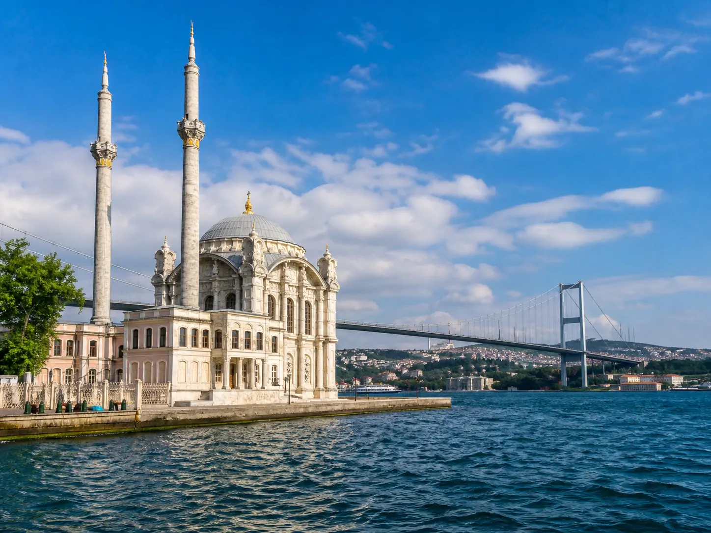 Ortaköy Camii ve Boğaz Köprüsü